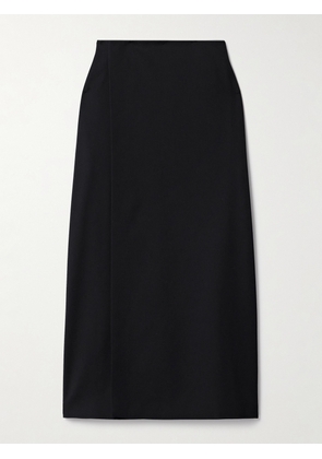 The Row - Kavi Wool Wrap Midi Skirt - Blue - US2,US4,US6,US8,US10,US12