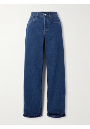 Gucci - High-rise Straight-leg Jeans - Blue - 24,25,26,27,28,29