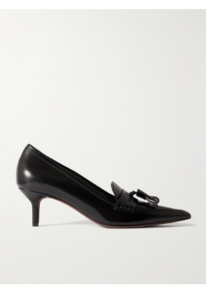 Brunello Cucinelli - 50 Tasseled Leather Pumps - Black - IT36,IT36.5,IT37,IT37.5,IT38,IT38.5,IT39,IT39.5,IT40,IT41