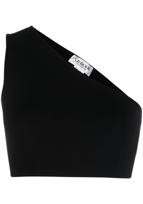 Victoria Beckham one-shoulder crop top - Black