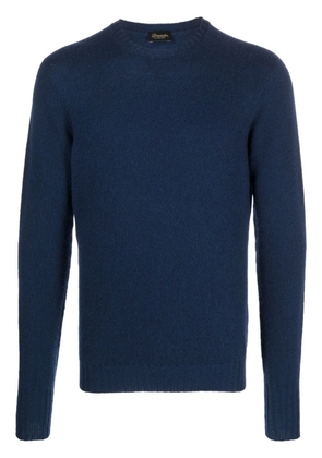 Drumohr crew-neck cashmere jumper - Blue