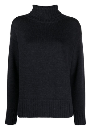 Drumohr roll-neck merino jumper - Grey