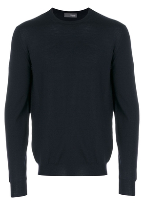 Drumohr crew neck lightweight jumper - Black