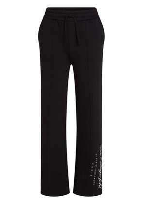 Karl Lagerfeld Hotel Karl logo-print track pants - Black