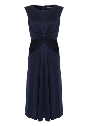 Lauren Ralph Lauren Tessane flared midi dress - Blue