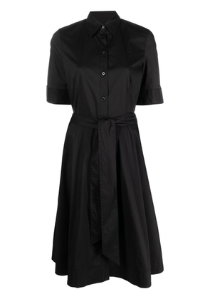 Lauren Ralph Lauren short-sleeved shirt dress - Black