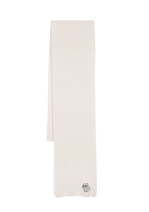 Karl Lagerfeld K/Ikonik 2.0 wool scarf - Neutrals