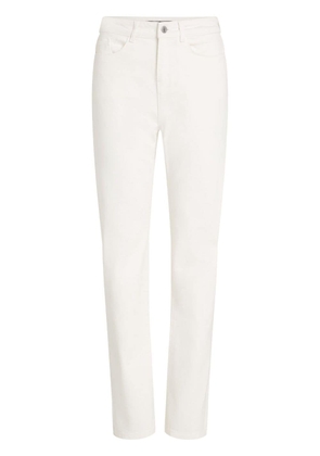 Karl Lagerfeld x Amber Valletta high-rise jeans - White