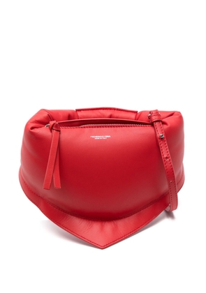 FEDERICO CINA mini Tortellino leather bag - Red