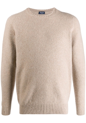 Drumohr soft knit jumper - Neutrals