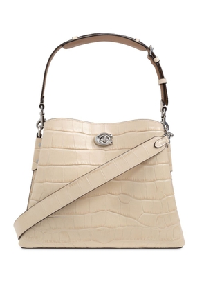 Coach Willow shoulder leather bag - Neutrals