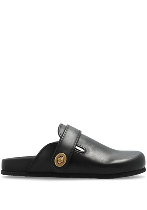 Coach Blake leather mules - Black