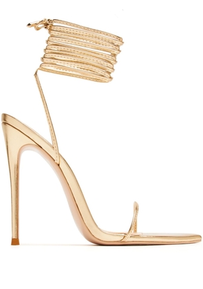 Femme La 120mm Luce Minimale sandals - Gold