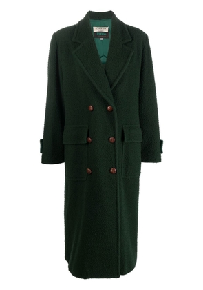 A.N.G.E.L.O. Vintage Cult 1990s double-breasted below-knee coat - Green