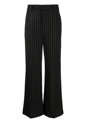 Lauren Ralph Lauren Kaitlen pinstriped wide-leg trousers - Black