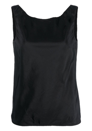 Prada Pre-Owned 2000s sleeveless silk top - Black