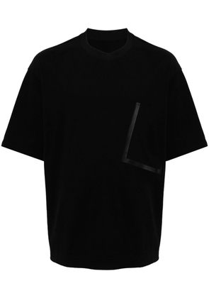 CROQUIS loose short sleeves T-shirt - Black