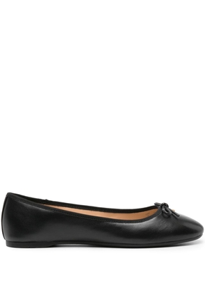 Coach Abigail leather ballerina shoes - Black