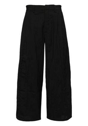 CROQUIS oversized casual pants - Black