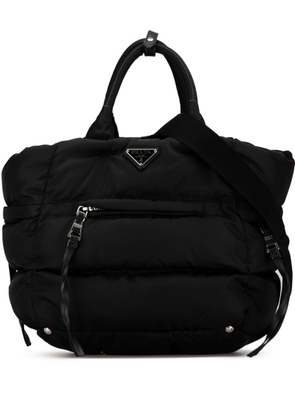 Prada Pre-Owned 2013-2023 Tessuto Bomber satchel - Black