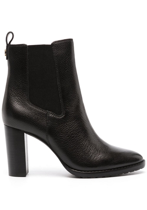 Lauren Ralph Lauren Mylah 85mm leather ankle boots - Black