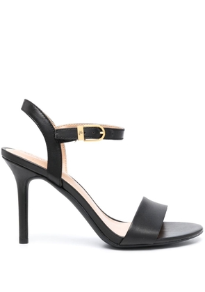 Lauren Ralph Lauren Gwen 100mm leather sandals - Black