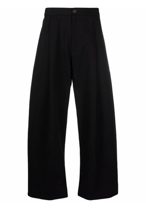 Studio Nicholson wide-leg high-waisted trousers - Black