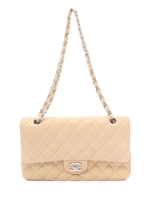 CHANEL Pre-Owned 2013-2014 Double Flap shoulder bag - Neutrals