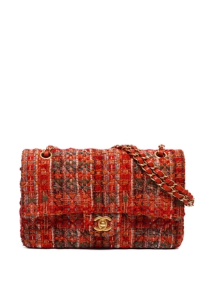 CHANEL Pre-Owned 2020s Tweed Double Flap shoulder bag - Red