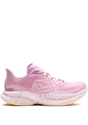 HOKA Mach 6 'Pink Twighlight/Lemonade' sneakers