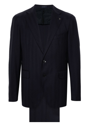 Tagliatore virgin-wool suit - Blue