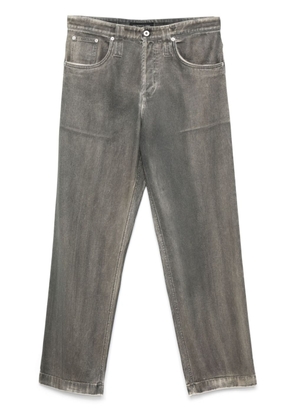 FEDERICO CINA coated jeans - Grey