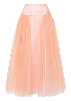 Molly Goddard Robby tulle maxi skirt - Pink