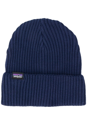 Patagonia ribbed-knit beanie - Blue