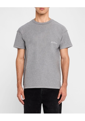 Men's Textured Inside-Out T-Shirt