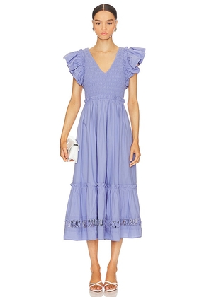 Cleobella Gladys Dress in Baby Blue. Size L, S, XL.