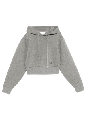 Victoria Beckham cropped hoodie - Grey