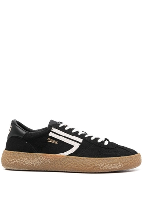 Puraai logo-patch sneakers - Black