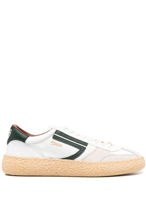 Puraai faux-leather sneakers - White