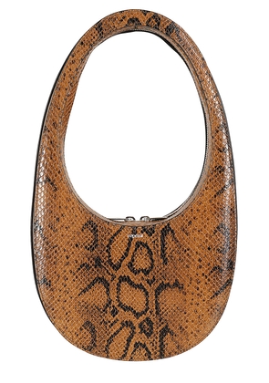 Coperni Snake Print Swipe Bag