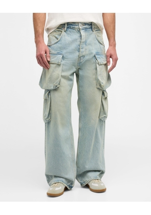 Men's Relaxed Double Cargo Jeans