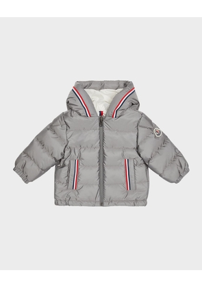 Boy's Merary Tri Stripe Puffer Jacket, Size 12M-3