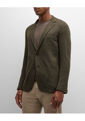 Men's Sunset Cashmere Silk Sports Jacket