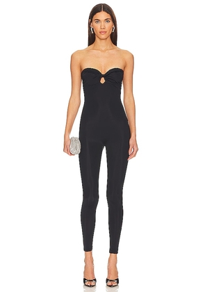 The Andamane Pamela Jumpsuit in Black. Size XS.