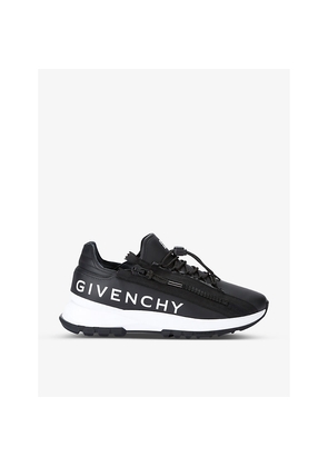 Mens Givenchy Spectre zipped leather low-top trainers