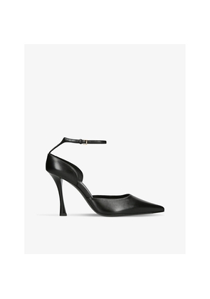 Womens Givenchy Show Stocking leather heeled courts