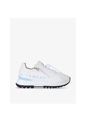 Womens Givenchy Spectre Runner logo-print leather low-top trainers