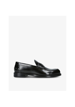 Mens Givenchy Mr G panelled leather loafers