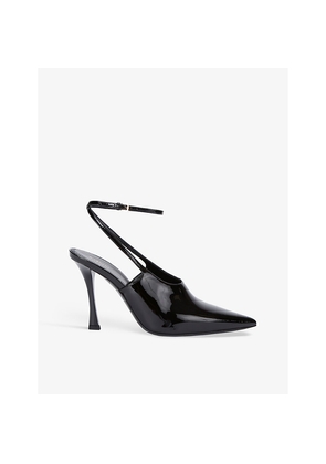 Womens Givenchy Balance Chaos pointed-toe patent-leather heeled courts