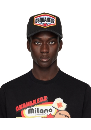 Dsquared2 Black Dsquared2 Baseball Cap